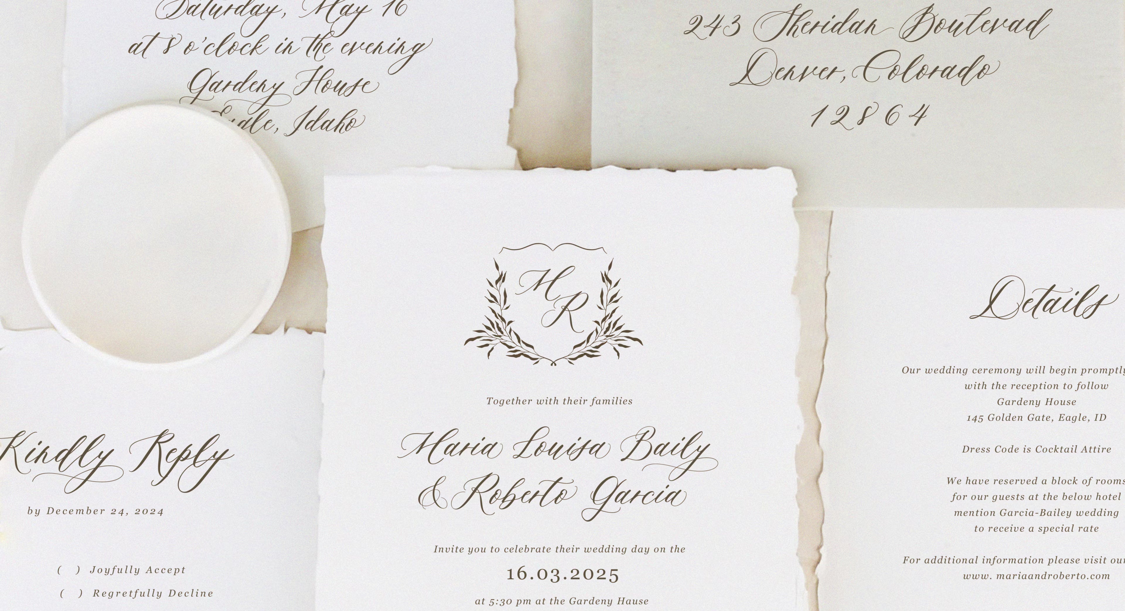 Handwritten Calligraphy Wedding Font
