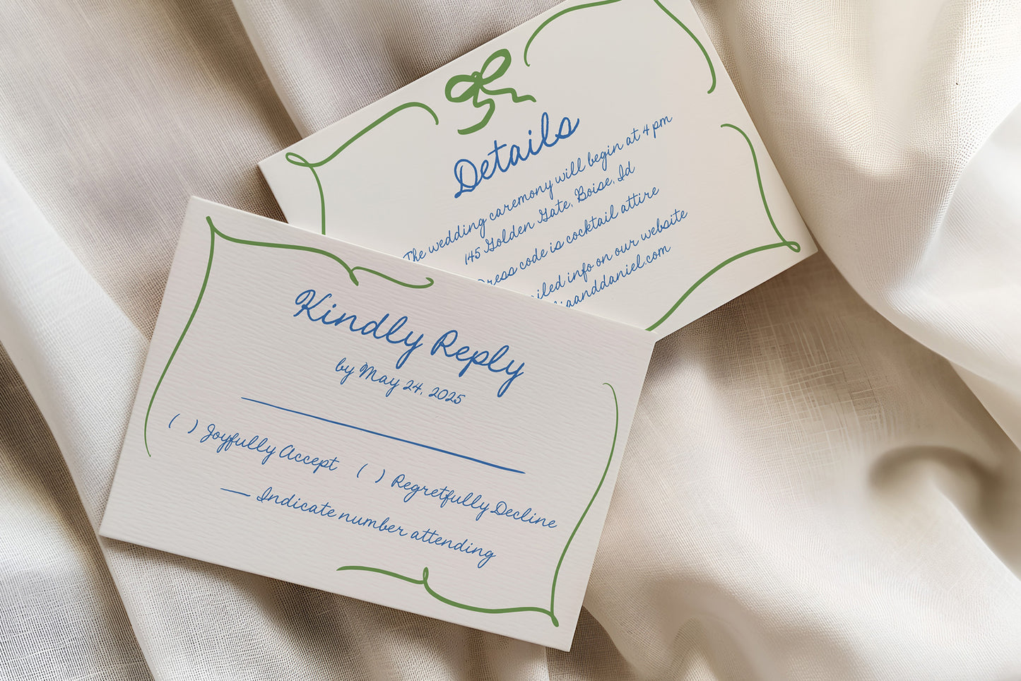 Bois de Jasmin Wedding Font Pair