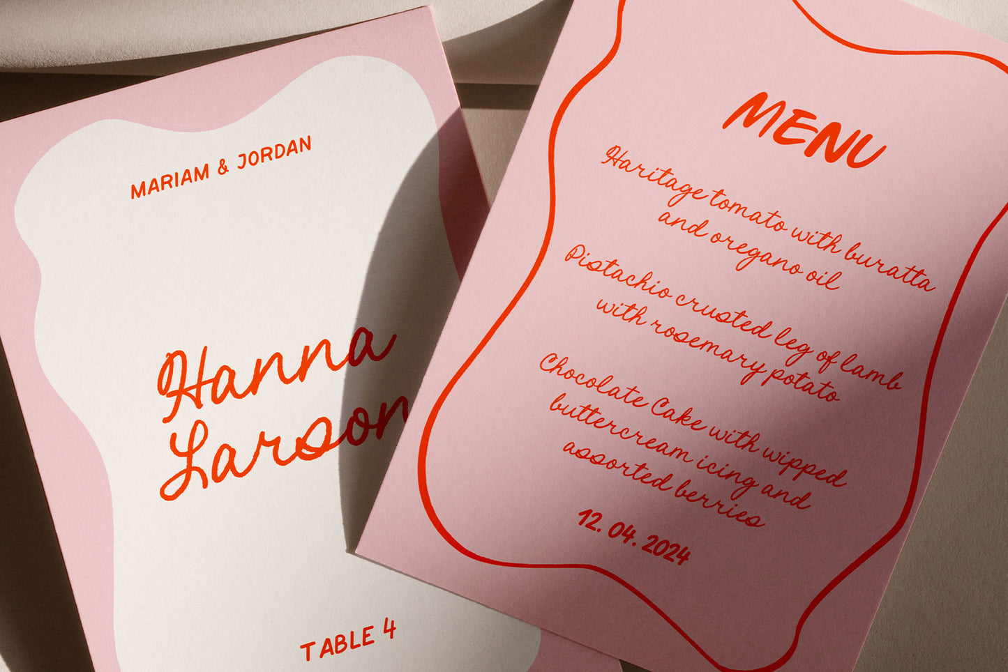 Bois de Jasmin Wedding Font Pair
