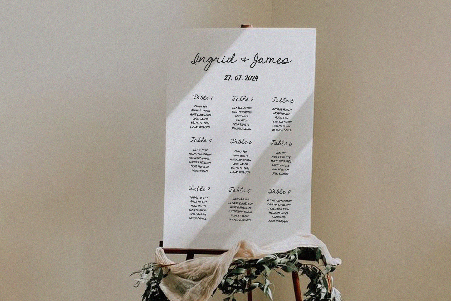Bois de Jasmin Wedding Font Pair