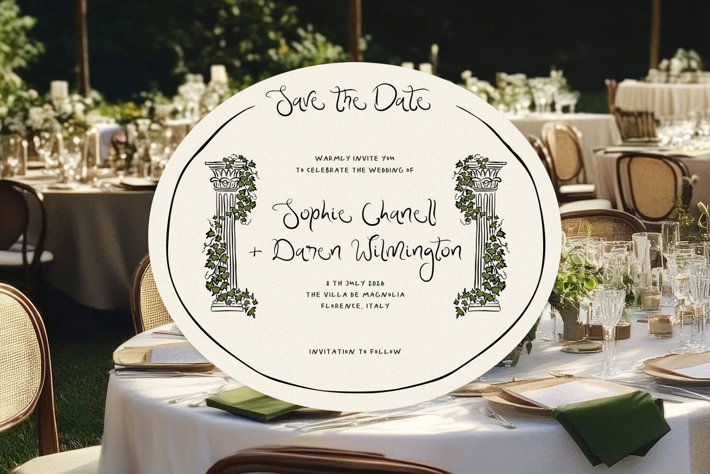 Wedding Clipart Collection for Italy wedding, Tuscany icons 2