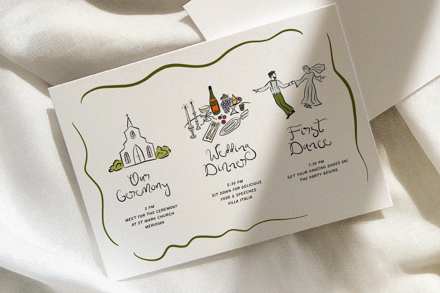 Wedding Clipart Collection for Italy wedding, Tuscany icons