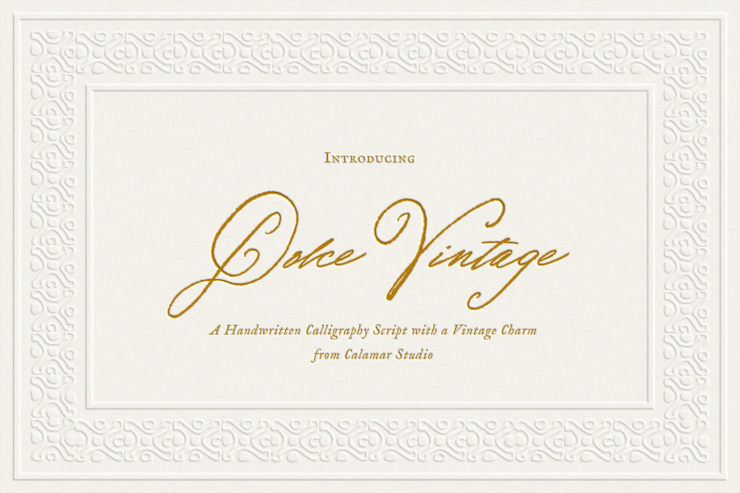 Dolce Vintage| Handwritten Font