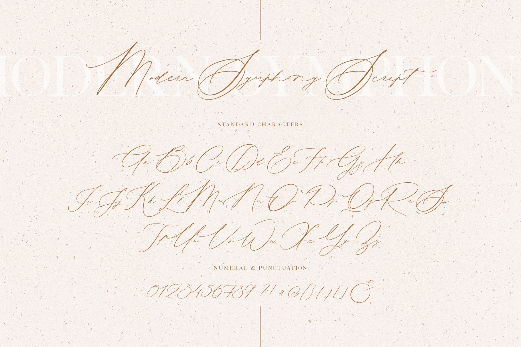 Elegant Calligraphy Font Duo for Wedding Invitations 15