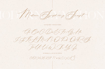 Elegant Calligraphy Font Duo for Wedding Invitations 15