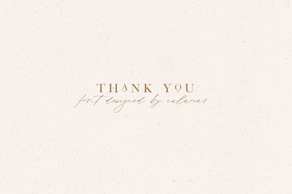 Elegant Calligraphy Font Duo for Wedding Invitations 17