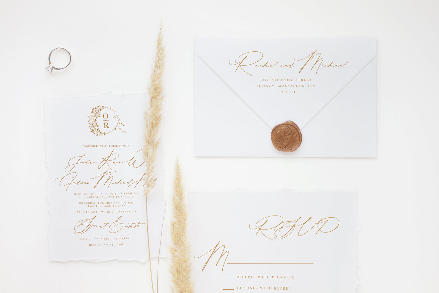 Elegant Calligraphy Font Duo for Wedding Invitations 4