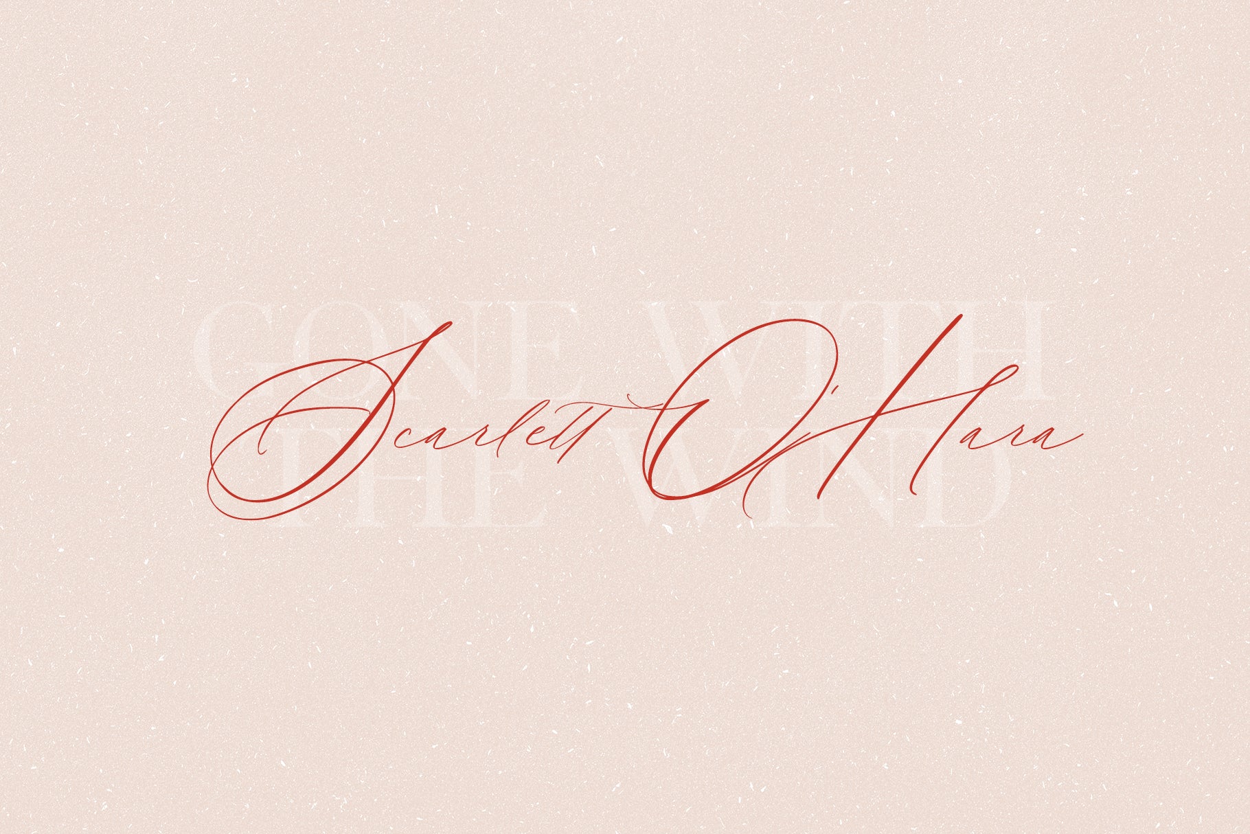 Elegant Calligraphy Font Duo for Wedding Invitations 6