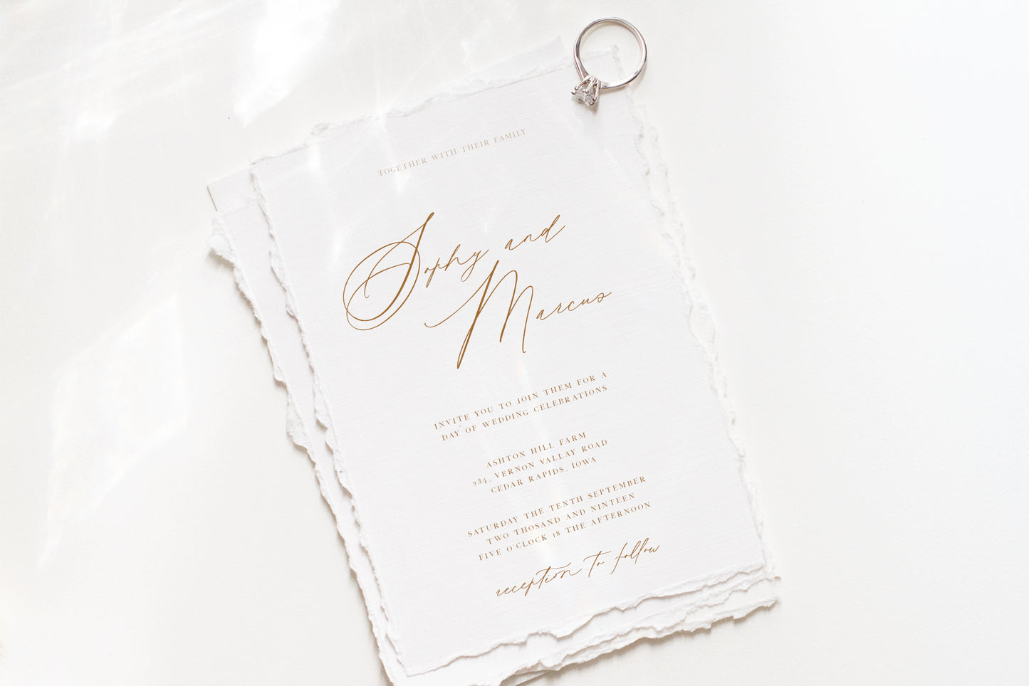 Elegant Calligraphy Font Duo for Wedding Invitations 7