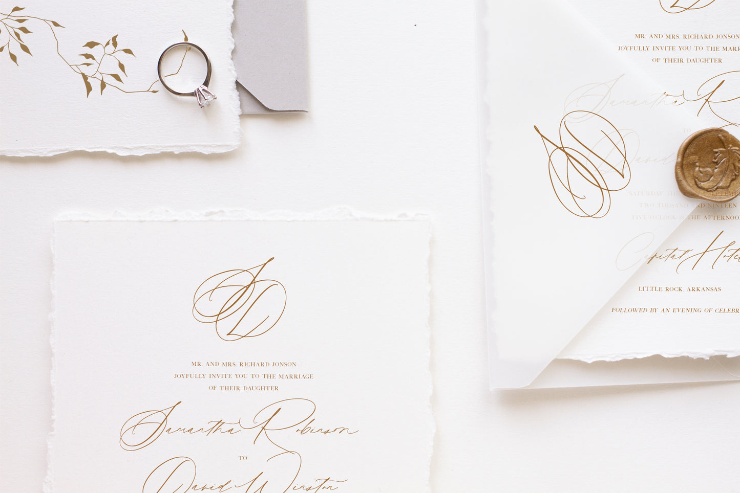 Elegant Calligraphy Font Duo for Wedding Invitations 9