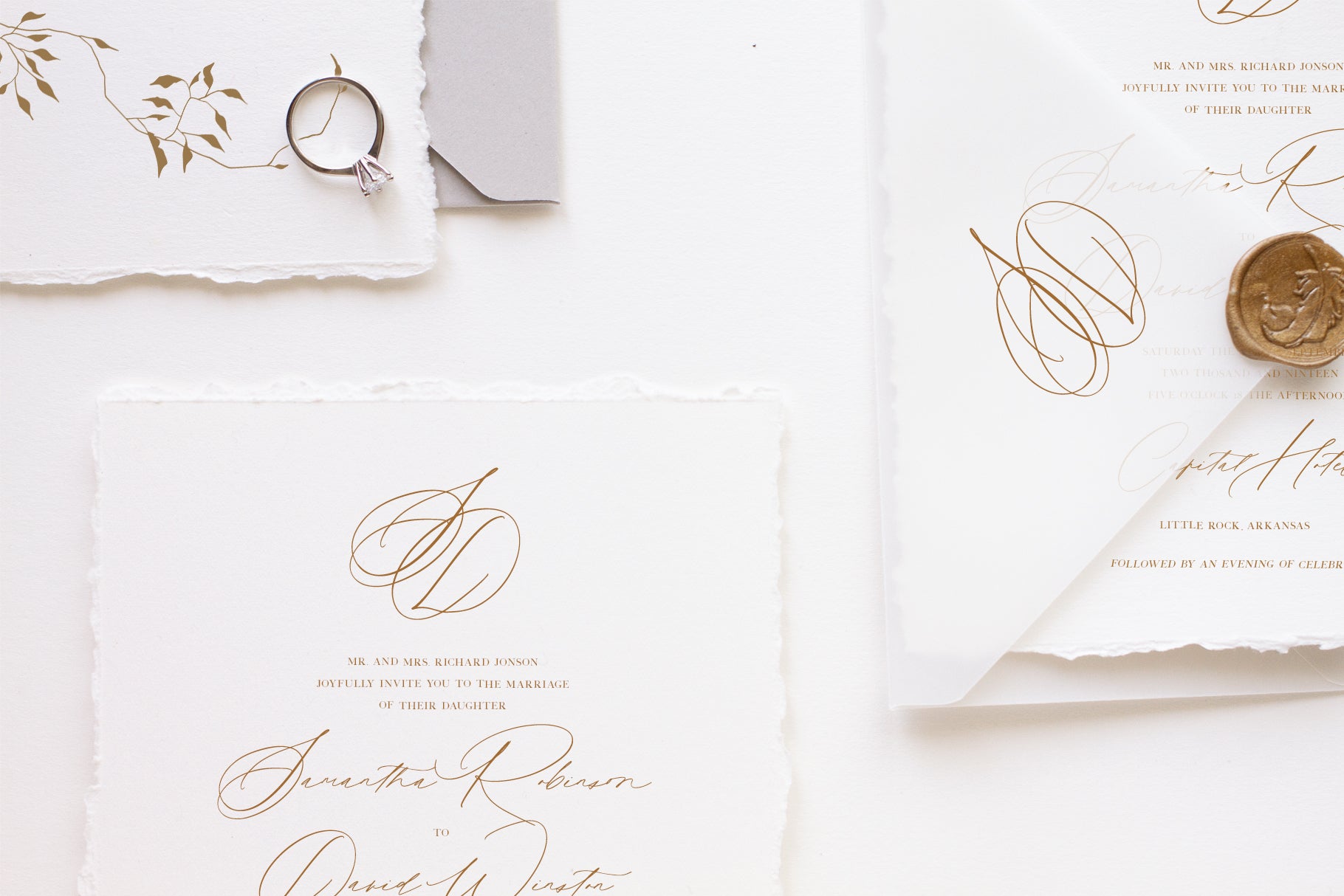 Elegant Calligraphy Font Duo for Wedding Invitations 9