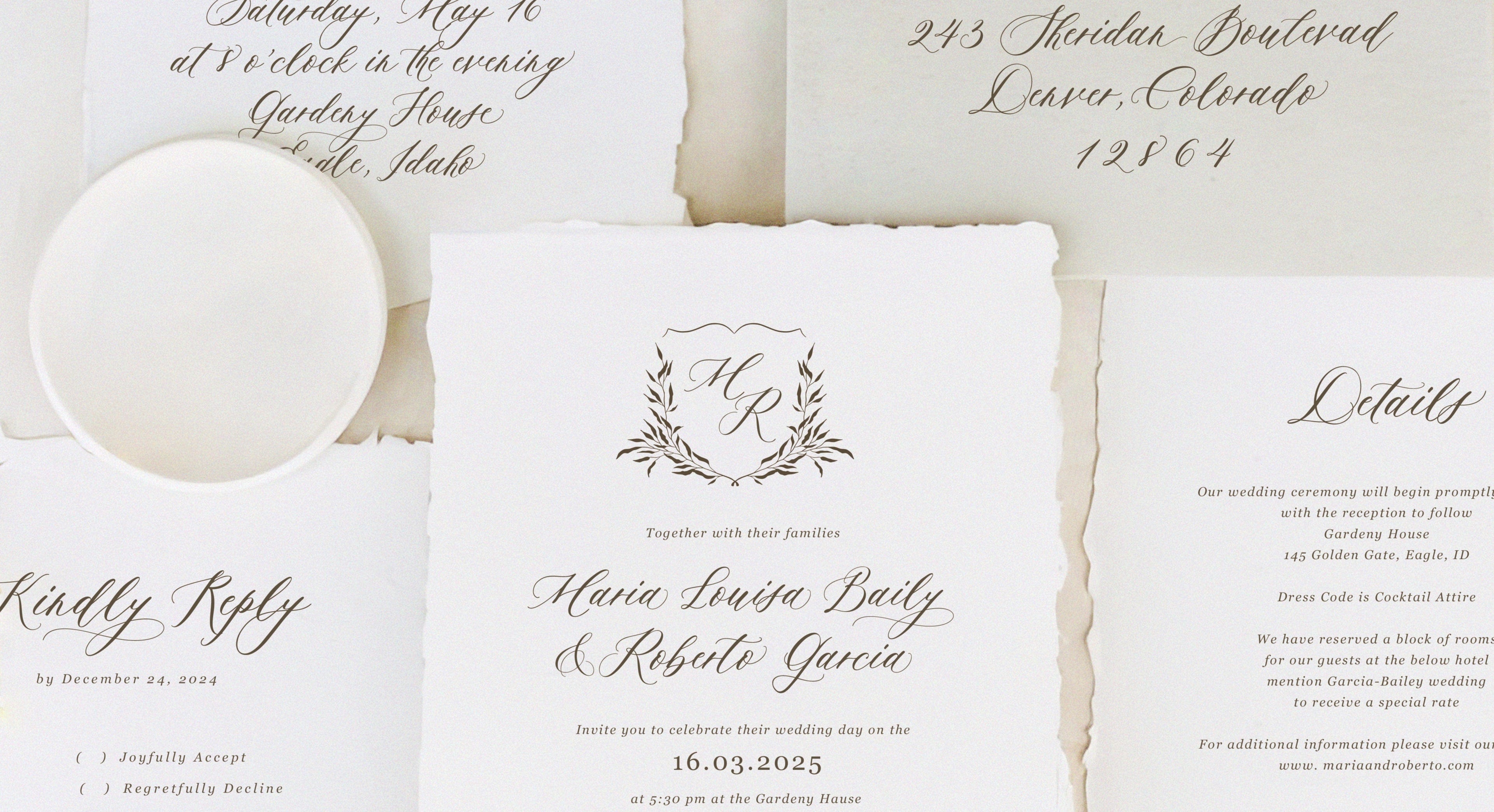 Handwritten Calligraphy Fonts for Wedding Invitations