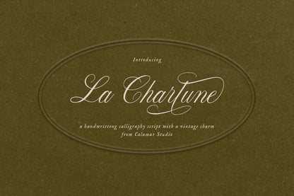 La Charlune | Handwritten Wedding Script Font