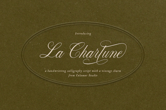 La Charlune | Handwritten Wedding Script Font