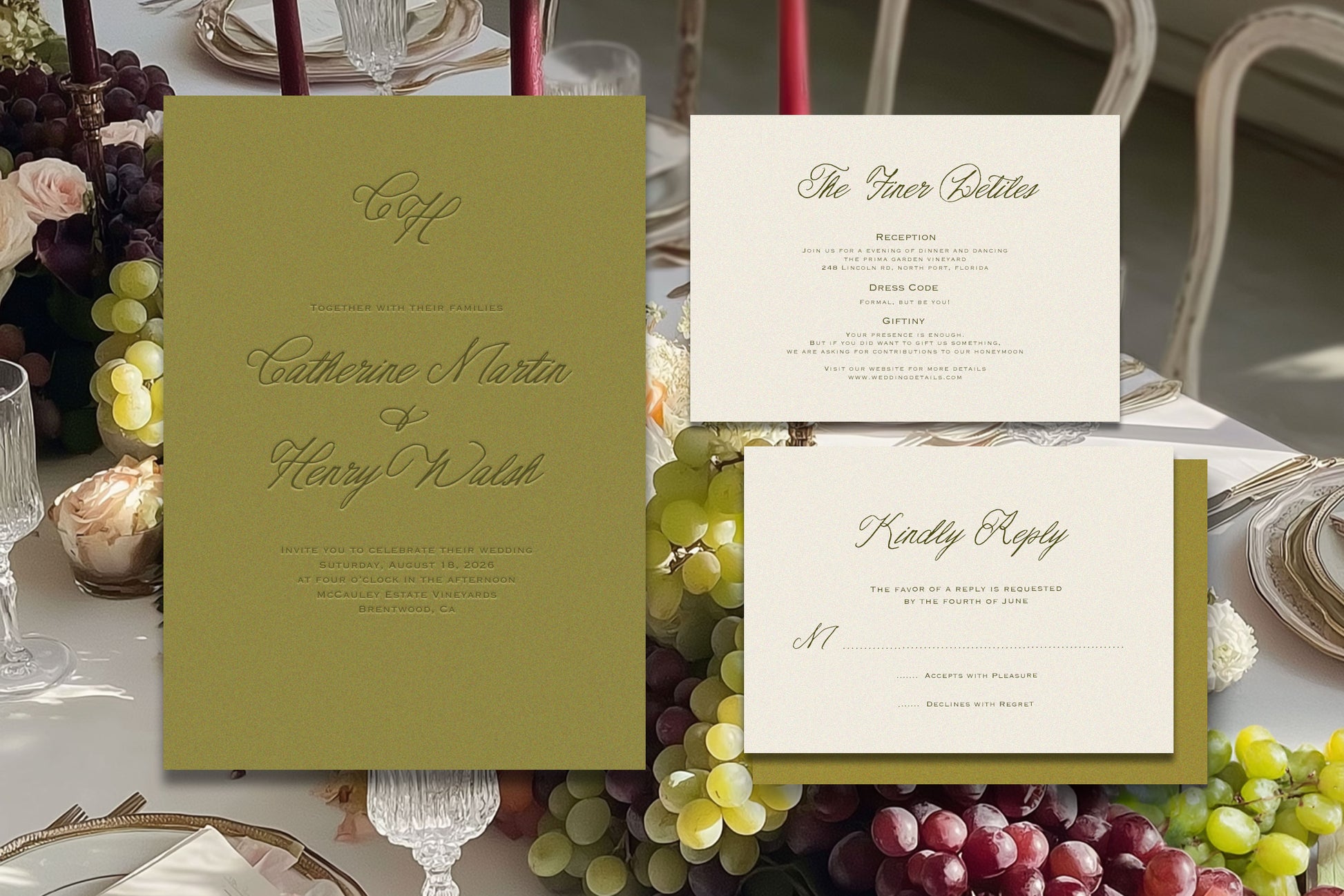 Maison Sezanne | Handwritten Script for Wedding Invitations, Calligraphy Font 10