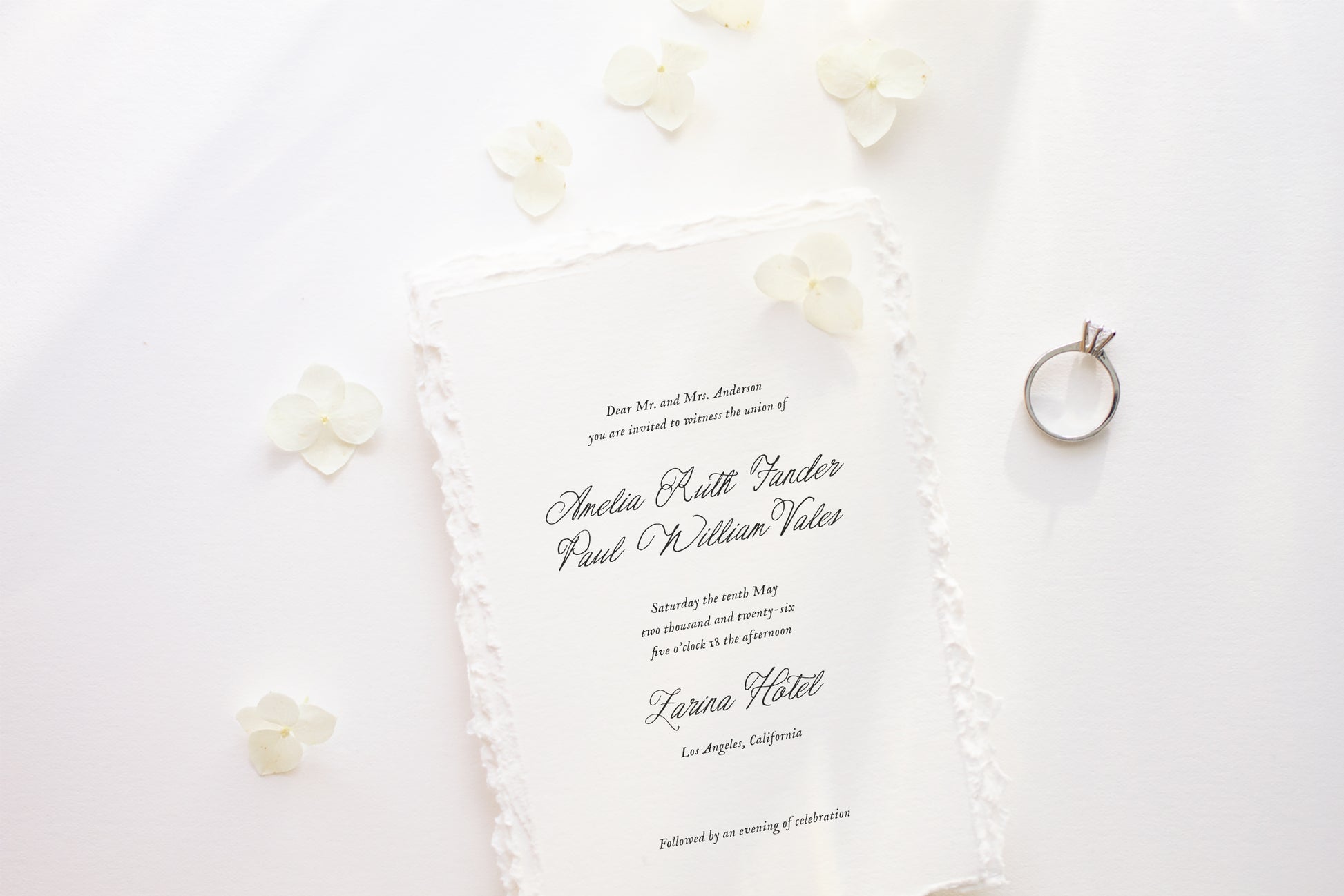 Maison Sezanne | Handwritten Script for Wedding Invitations, Calligraphy Font 12