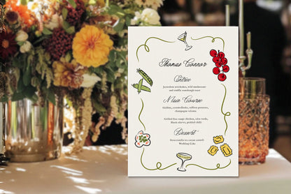 Maison Sezanne | Handwritten Script for Wedding Invitations, Calligraphy Font 13