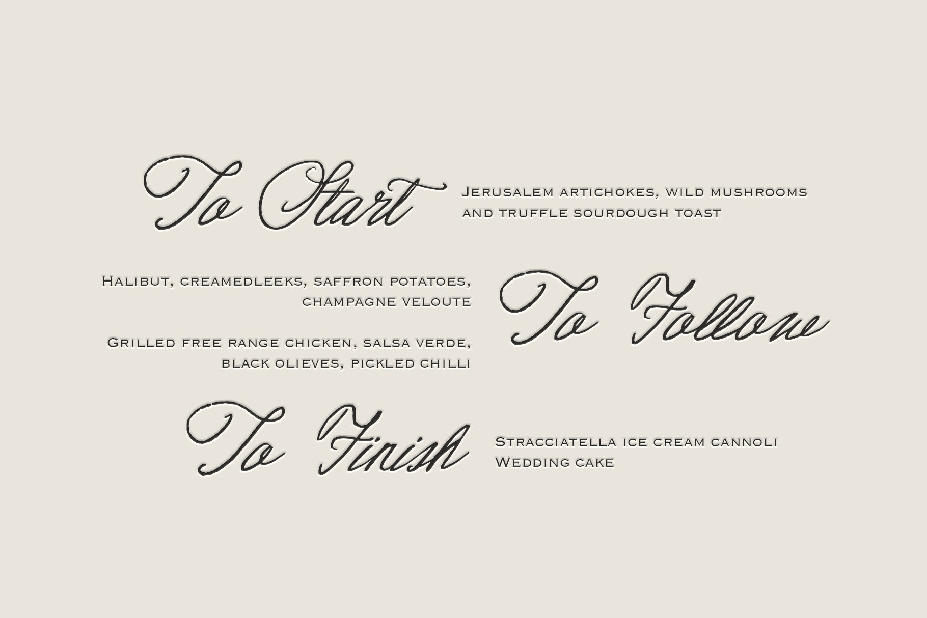 Maison Sezanne | Handwritten Script fot for Wedding Invitations, Calligraphy Font 4