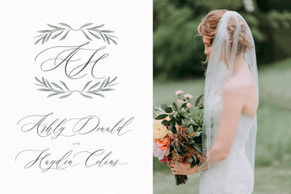 Saint Amour | Wedding Calligraphy Font
