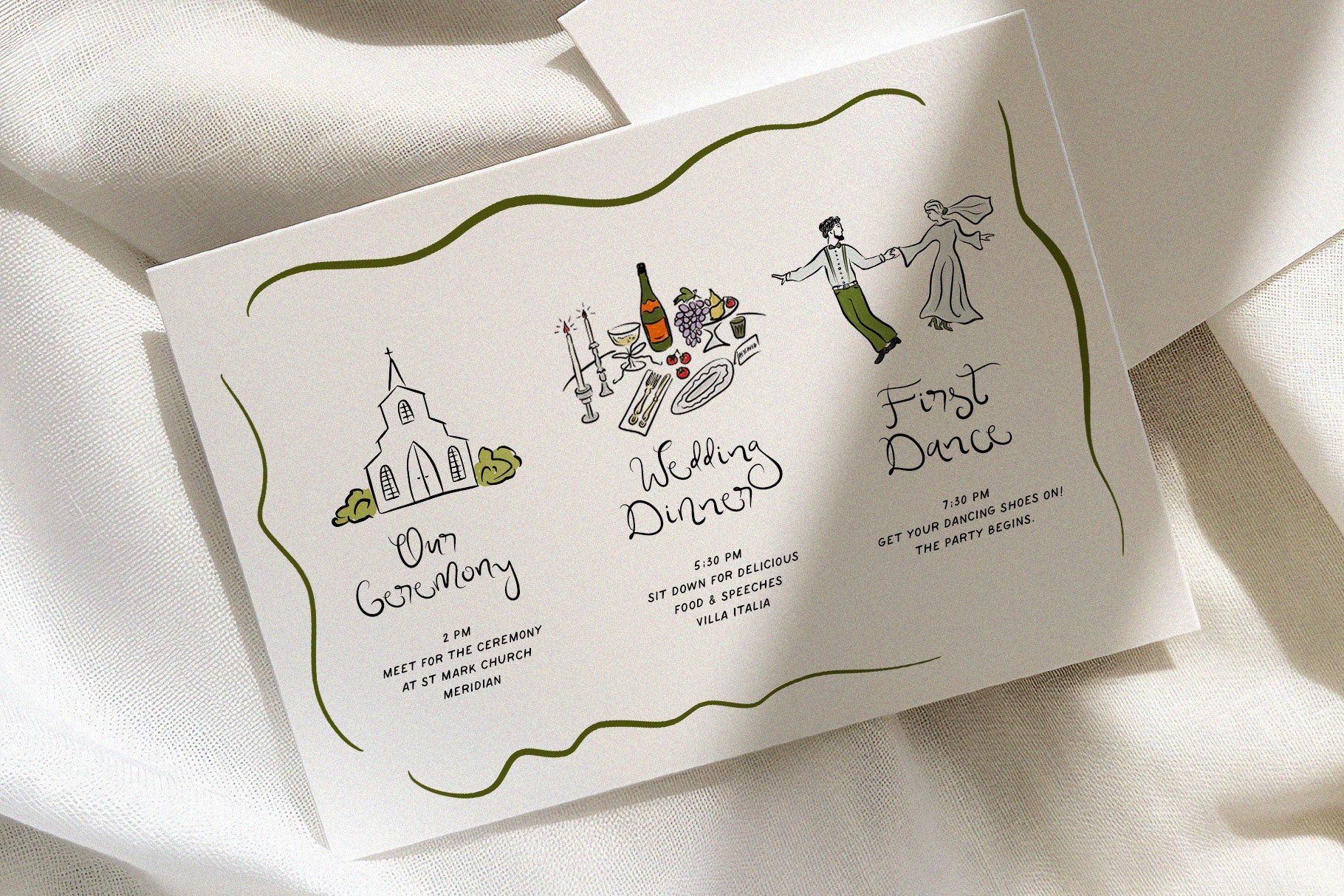 Wedding Clipart Collection for Italy wedding, Tuscany icons