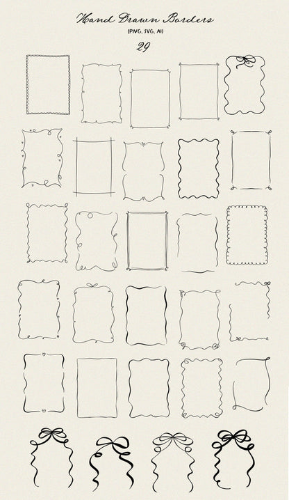 Whimsical Wedding Clipart, Wedding icons, SVG, PNG 